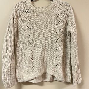 White Gap Sweater